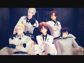 【APヘタリアMMD】▽一騎当千▼【枢連+南伊･普・西】