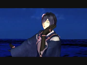 三日月の夢と葉桜