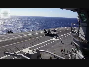 F-35C統合開発テスト【ドワイト・D・アイゼンハワー】
