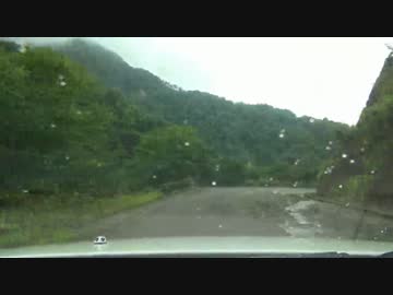【車載動画】　冠山林道　岐阜→福井　後編　【酷道】