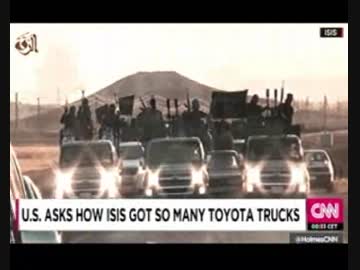 米当局がTOYOTAに酷い難癖! ISが多数所持の戦闘車両の入手情報問い合わせ？