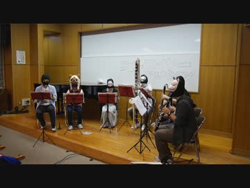 ニンジャスレイヤーフロムアニメイシヨンより2曲クラリネットで演奏した