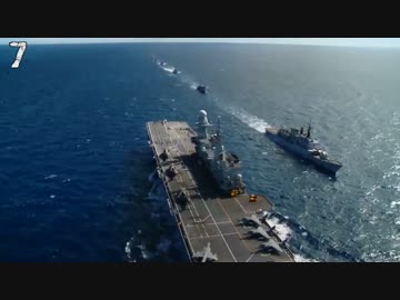 世界の空母TOP10（2015年）