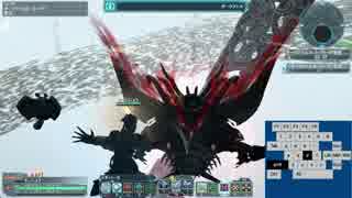 【PSO2】GuTeでルーサーSHソロ討伐 2/3（キー表示付）