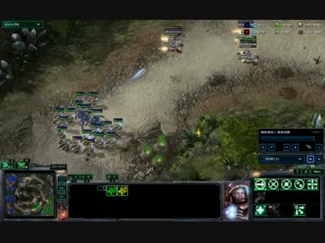 Starcraft2 万年GOLDテランの対戦動画 Part.1