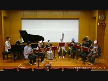 ガールズ＆パンツァーより6曲クラリネットで演奏してみた