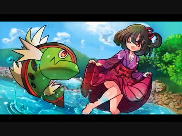 【ポケモンORAS】 大和撫子ポケモン絵巻 鮎【ゆっくり対戦実況】 バスラオ