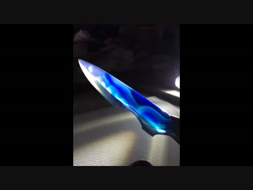 鉱石ナイフつくってみた　2.5ほんめ