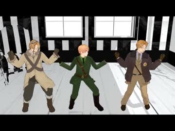 【APヘタリアMMD】STEP【北米眉毛】