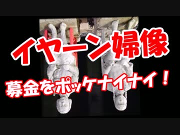 【イヤーン婦像】 募金をポッケナイナイ！