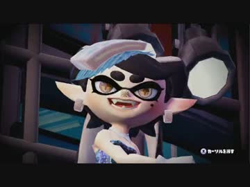 【実況】 イカ vs タコ 【スプラトゥーン】