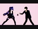 【MMD】加那志と星緋でYB・YG【モノクロバディ】