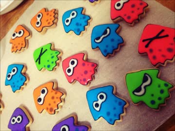 イカしたクッキー作ってみた