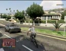 [実況] GTA5 BMXで手配度MAX逃げ切れるか？！