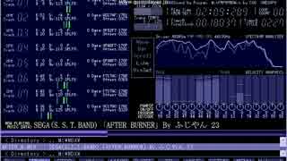 【X68000 MDX】SEGA S.S.T.BAND [AFTER BURNER] より「AFTER BURNER(ARRANGE VERSION)」