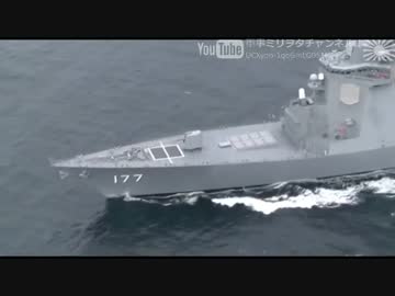 海自、あたご型イージス艦vs中国海軍052D型ミサイル駆逐艦対決！