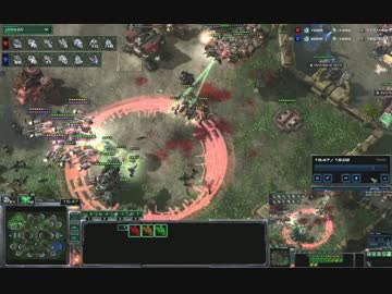 Starcraft2 万年GOLDテランの対戦動画 Part.2