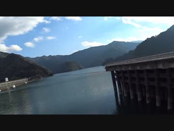 KTM DUKE オニーハンの裏技 奥多摩レイク！貯水池と化した先輩 　5