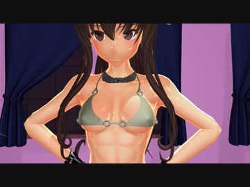 【MMD艦これ】ムキムキ大和といっしょに超弩級トレーニング【R-18】