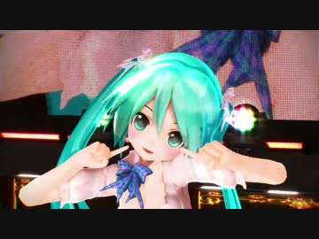 【MMD】アイドルなあぴミクちゃんで こっち向いてBaby