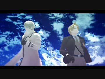 【APヘタリアMMD】　幻日　【静止画集】