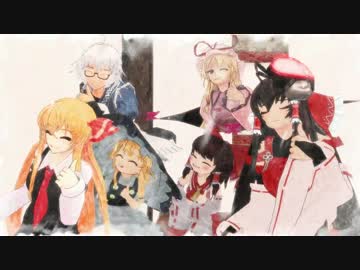 みんなで楽しく「らっきょうぱーりないっ♪」【東方MMD】　《上げ直し》