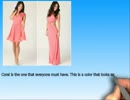 Coral Dress