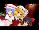 【東方MMD】キングM式をつかって踊らしてみた１５　【虎視眈々】