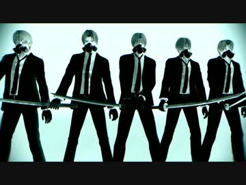 【MMD刀剣乱舞】まとめてロックオン！！【長谷部×5】