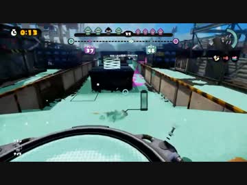 [Splatoon]世界大会InkStorm I　決勝 vs BSGG　Yugo1視点 2試合目[おもひで]