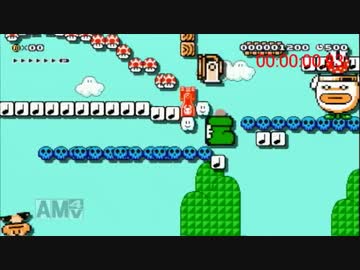 【マリオメーカー】全自動でメインエリア高速走行