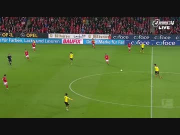 完全復活ハイライト】武藤マインツ　対　香川ドルトムント