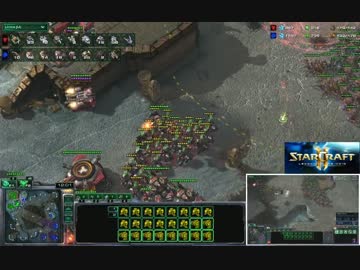 Starcraft2 万年GOLDテランの対戦動画 Part.5