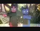 【MMD銀河鉄道の夜アニメ】　メリーメリー　ジョバンニ ｘ カムパネルラ