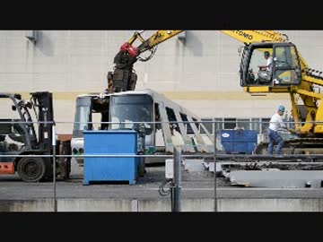 千代田線　東京メトロ０６系解体　新木場ＣＲ