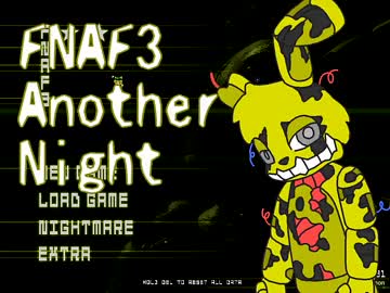 【FNaF3】警備中でも絵が描きたい！もう一つの夜AM1～3