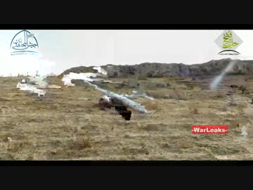 【シリア】アレッポで撃墜された露軍無人偵察機Orlan-10【現場】