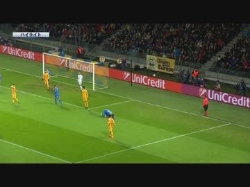 【速報・高画質ハイライト】 CL15/16 バテボリソフ vs バルセロナ