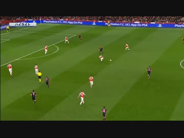 【グループF 第3節】  CL15/16 アーセナル vs バイエルン