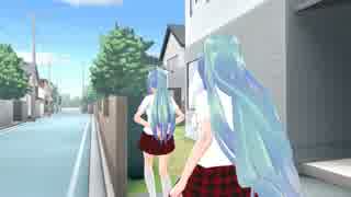 【MMD】Tda式ミクさん(学生服夏用）でSweetiex2