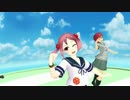 【MMD】漣×春雨×鬼怒 by スマイリー^2【艦これ】