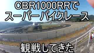 【CBR1000RR】スーパーバイクレース【観戦】