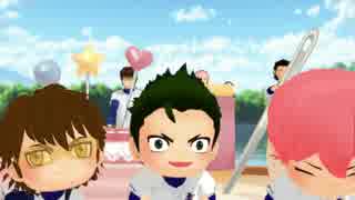 【ダイヤのMMD】オチビちゃん達でSUPER BASS