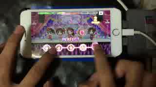 【デレステ･スピード10速】あんずのうた MASTERクリア(手元動画)
