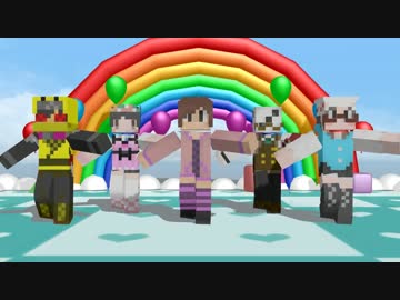 【MMD】ゆかにゃんがだんだん早くなるとおめでたい【Minecraft】