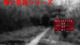 【怖い童謡シリーズ～とおりゃんせ～】 帰りはこわい・・・ 【実況】