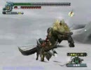MHF【冬も終わり】ラージャン様とデート番外　弓編1【雪解けの春】