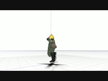 スケート着地【MMDer深夜のモーション一本勝負】