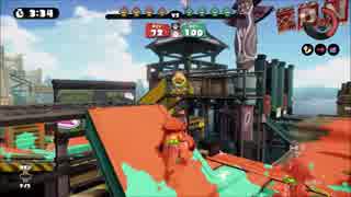 【Splatoon】Ｓ＋ラピデコpart3 ガチエリア(モンガラ・マサバ)