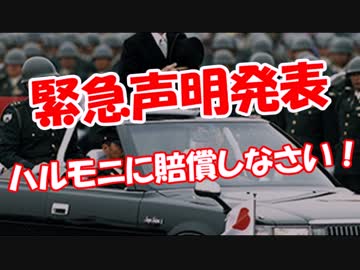 【緊急声明発表】 ハルモニに賠償しなさい！